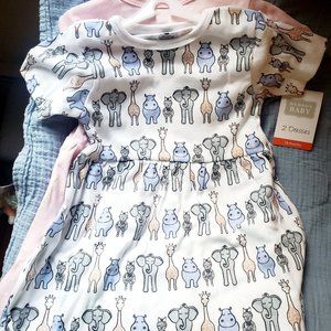 2 Girl dresses NWT 18 month